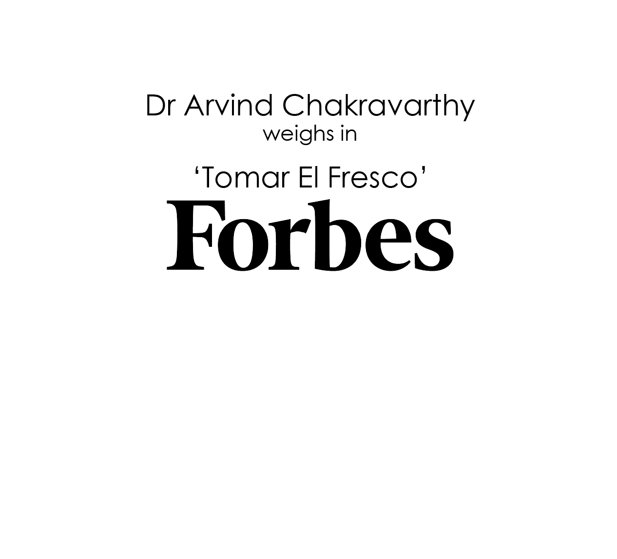 Dr. Arvind Chakravarthy, BHRC’s Chief Longevity Officer Weighs in on practicing ‘Tomar El Fresco’ Image