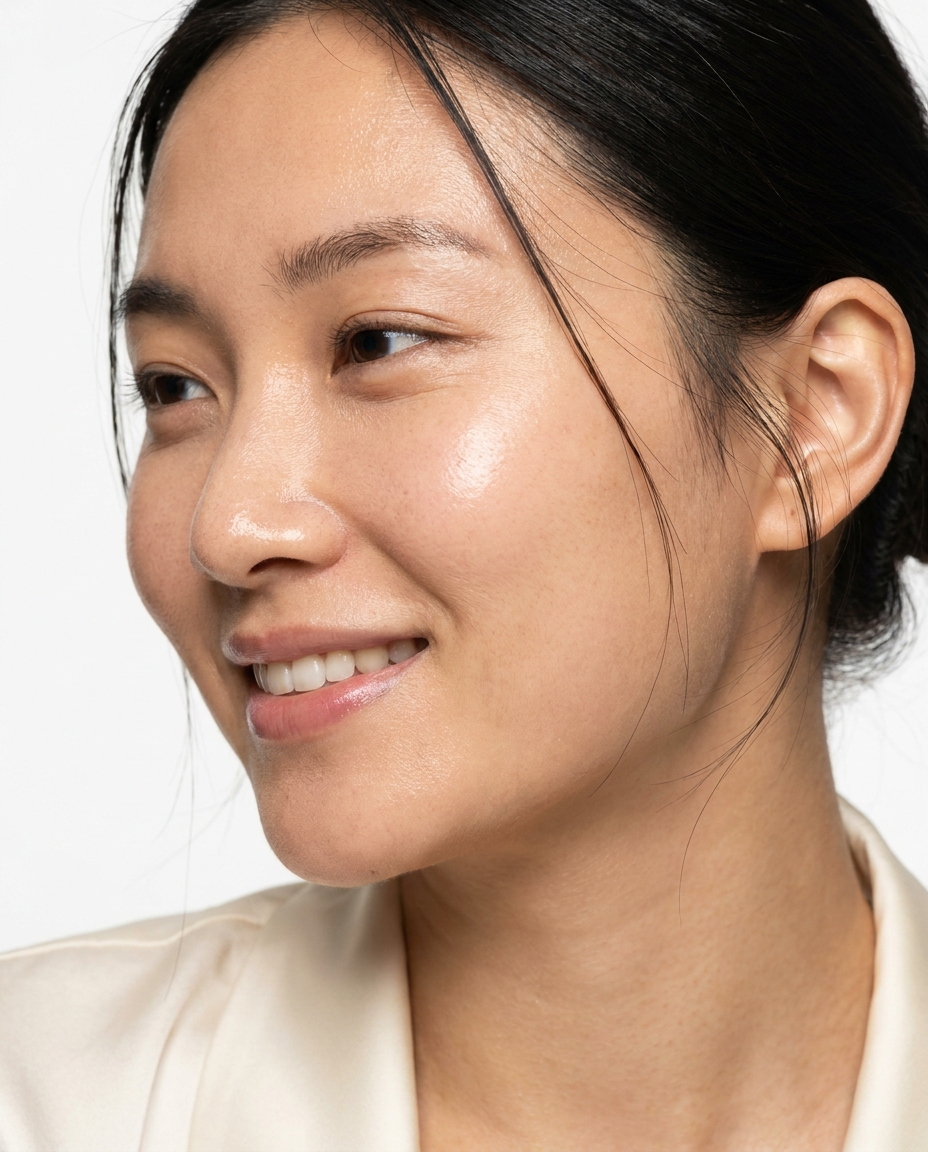 Smooth forehead and relaxed lines