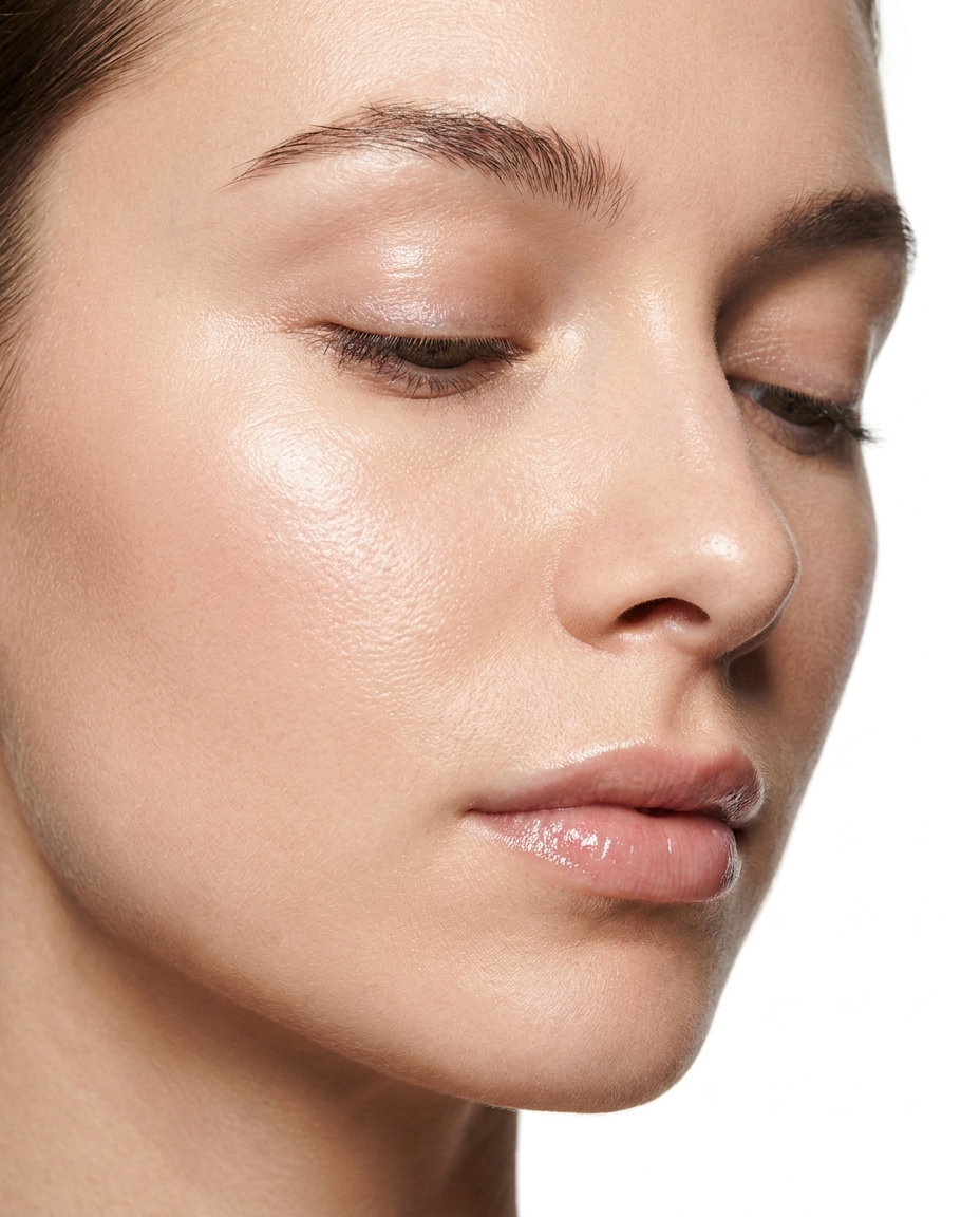 BHRC microneedling patient with smooth, dewy skin