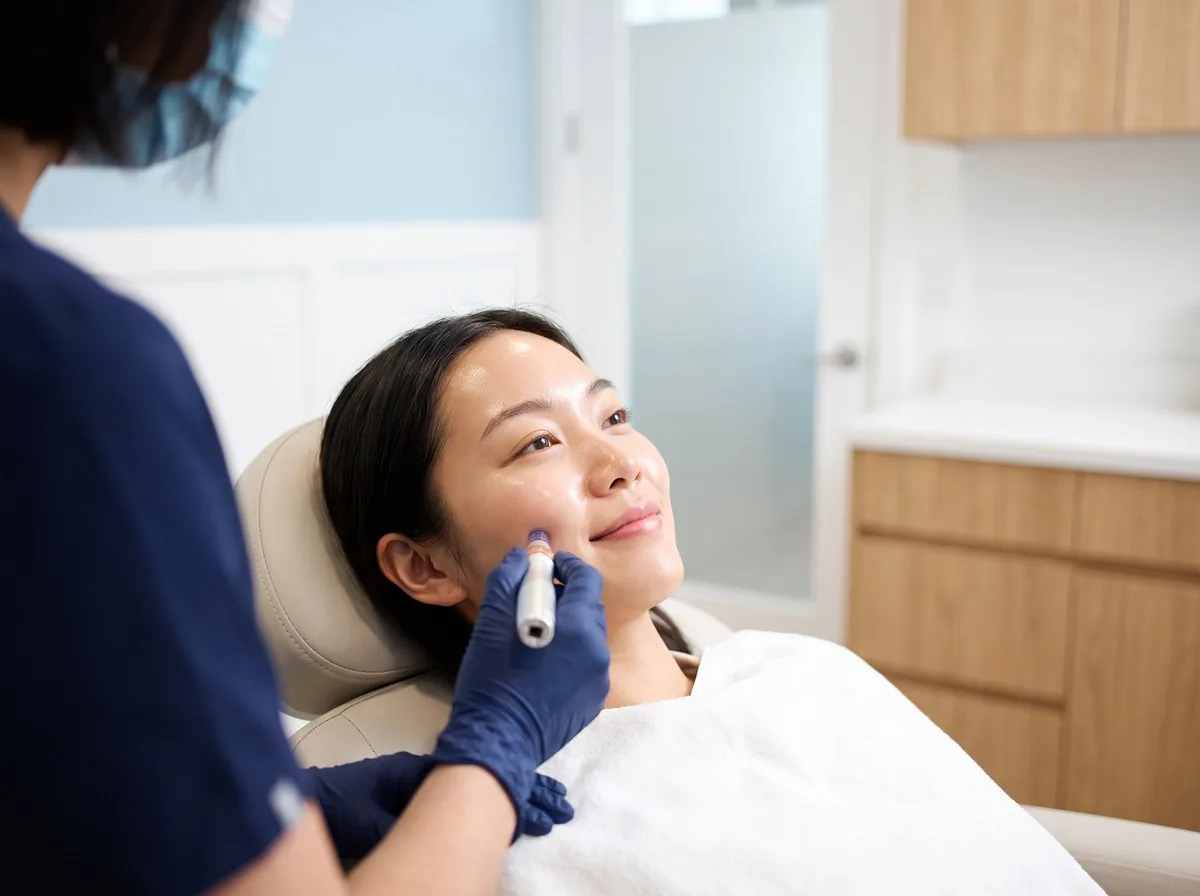 A BHRC provider treating acne scarring