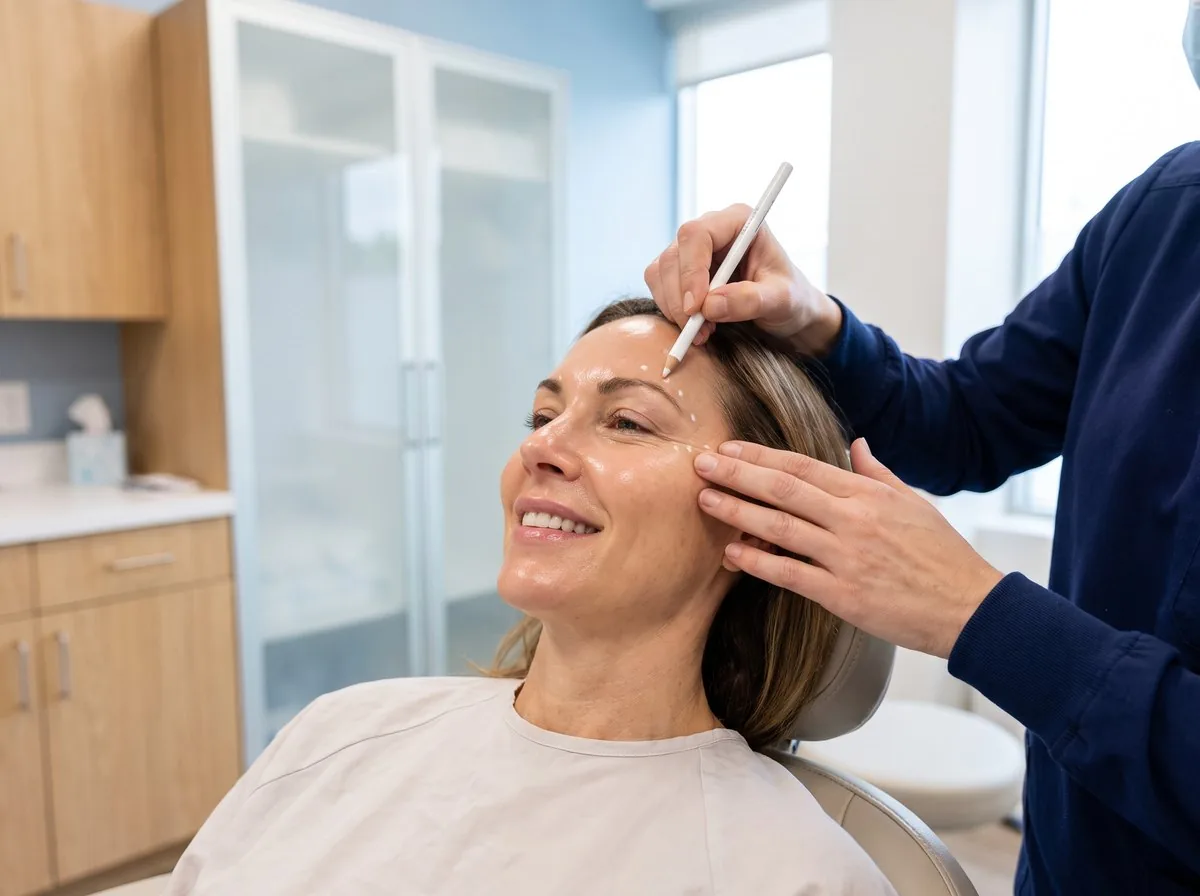 A BHRC provider performing an anti-aging treatment