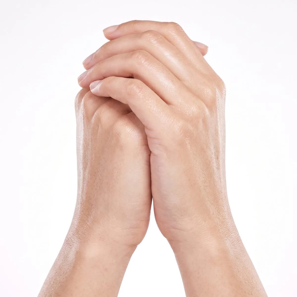 Close-up of the back of the hands after CO2 laser at BHRC