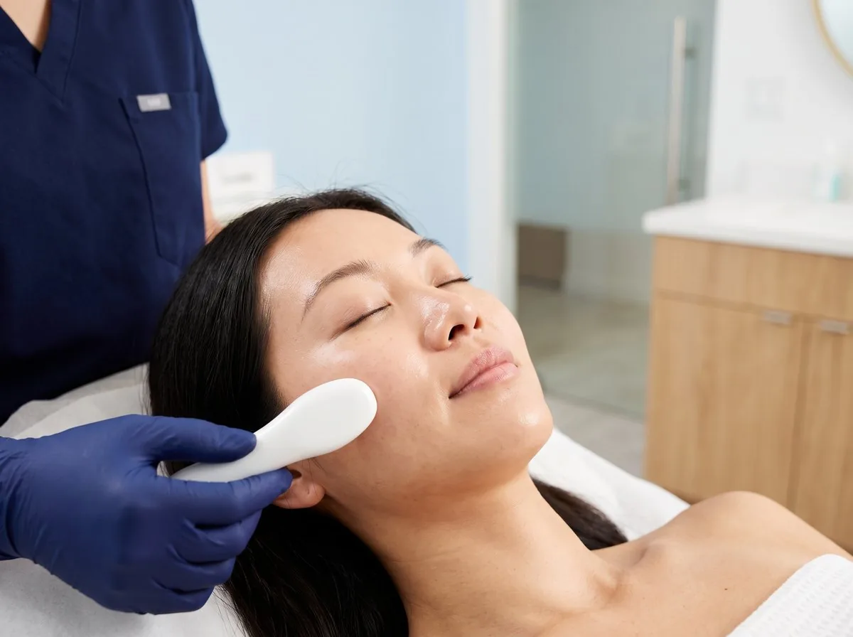 A facial Cell Sound session at BHRC