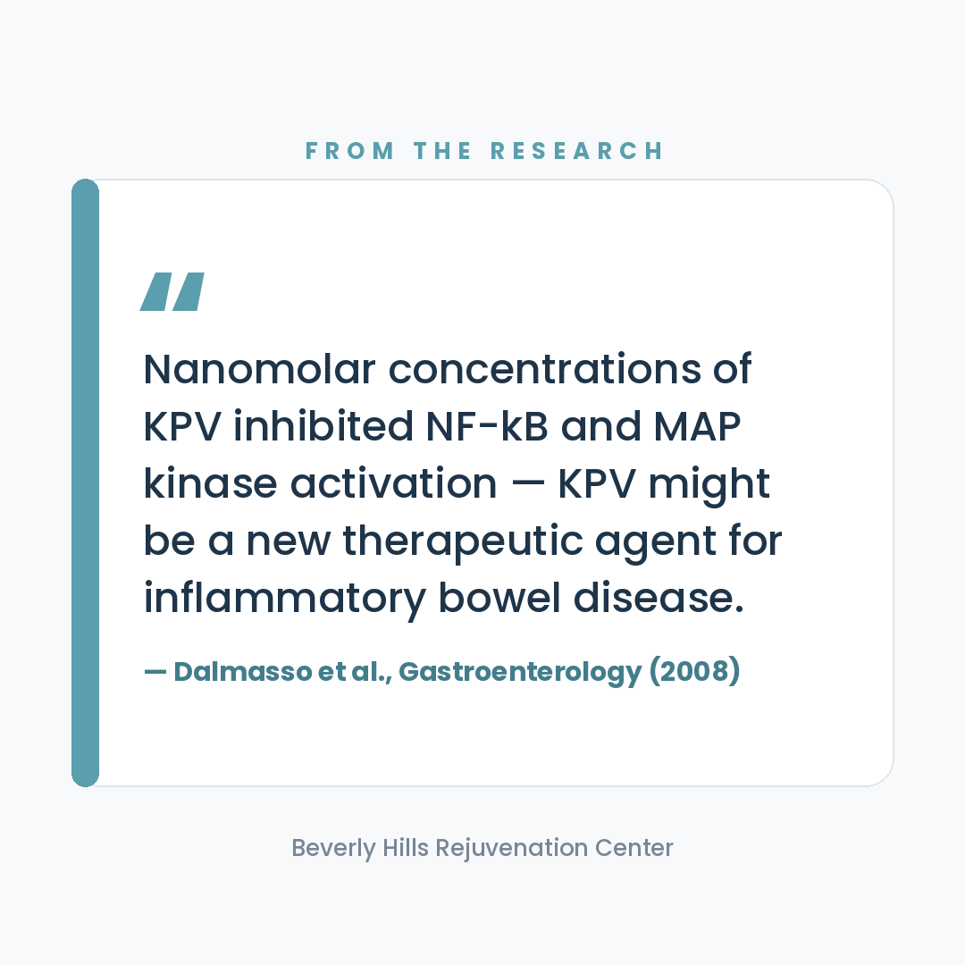 KPV inhibited NF-kB and MAP kinase activation — Dalmasso, Gastroenterology 2008