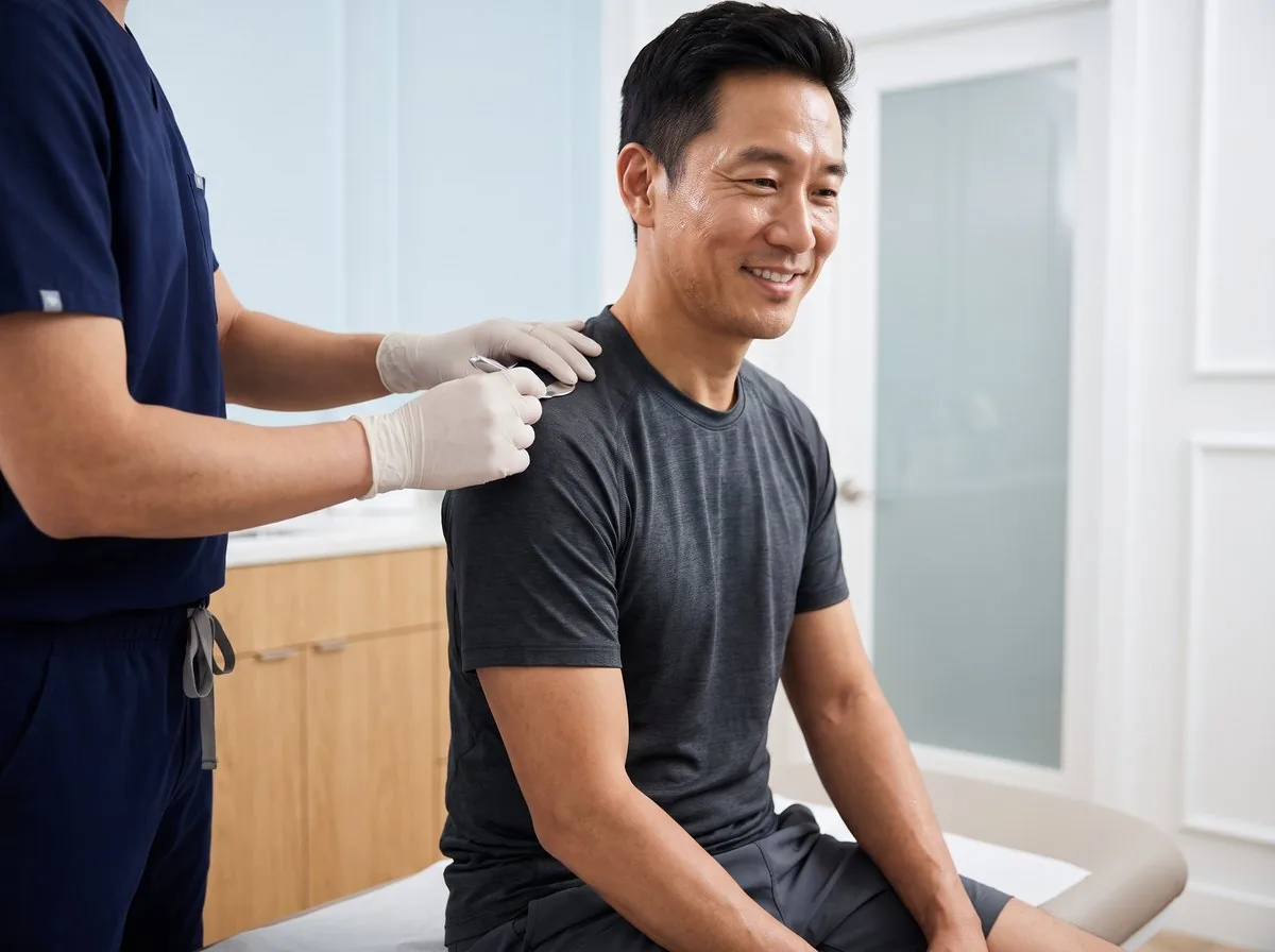 Testosterone therapy and body composition at BHRC