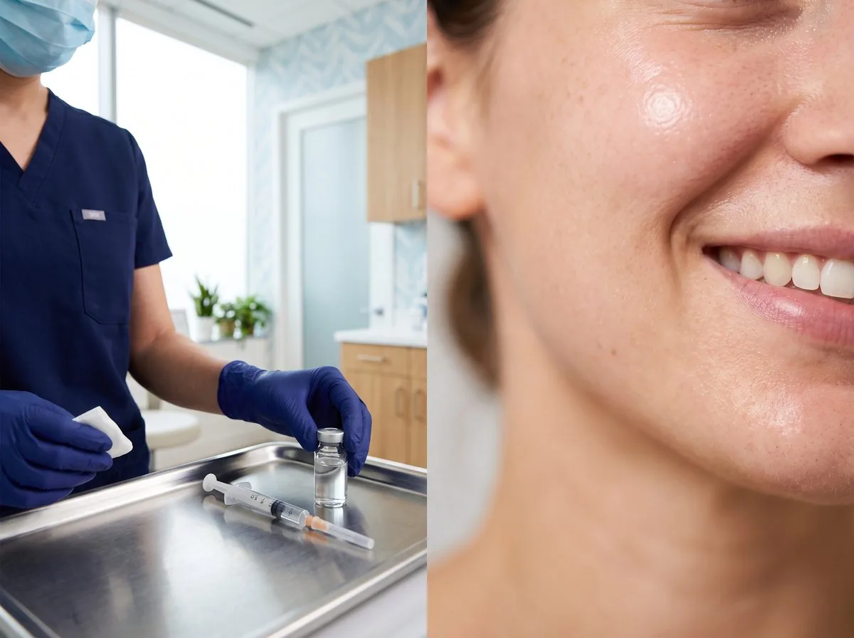 Cell Factor prepared for a regenerative skin treatment at BHRC
