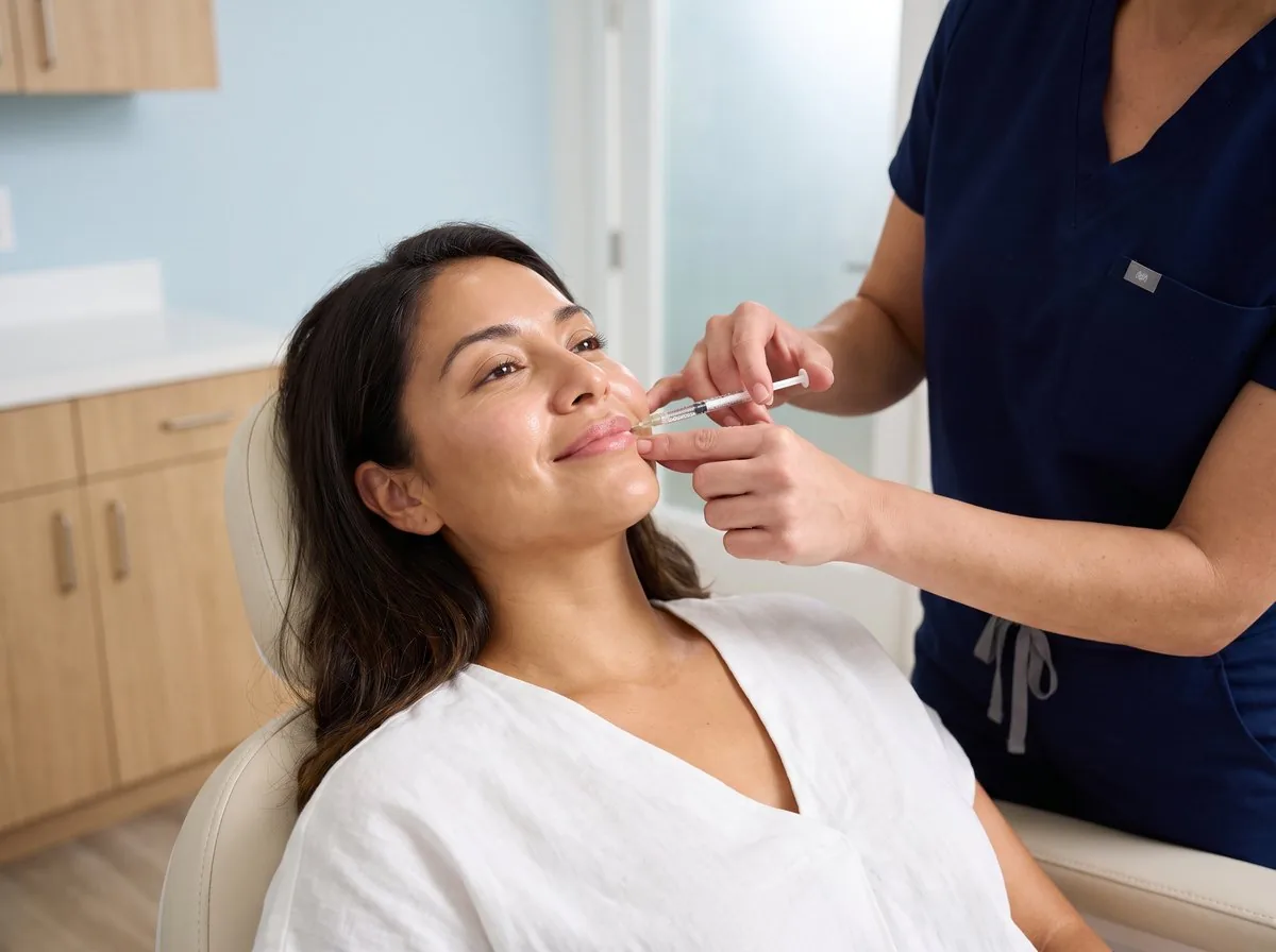 A BHRC injector administering Restylane filler