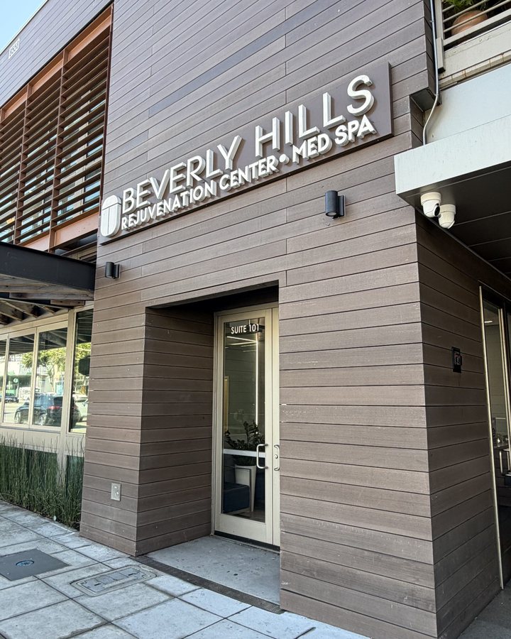 The entrance to BHRC West Hollywood, Suite 101, on Santa Monica Boulevard