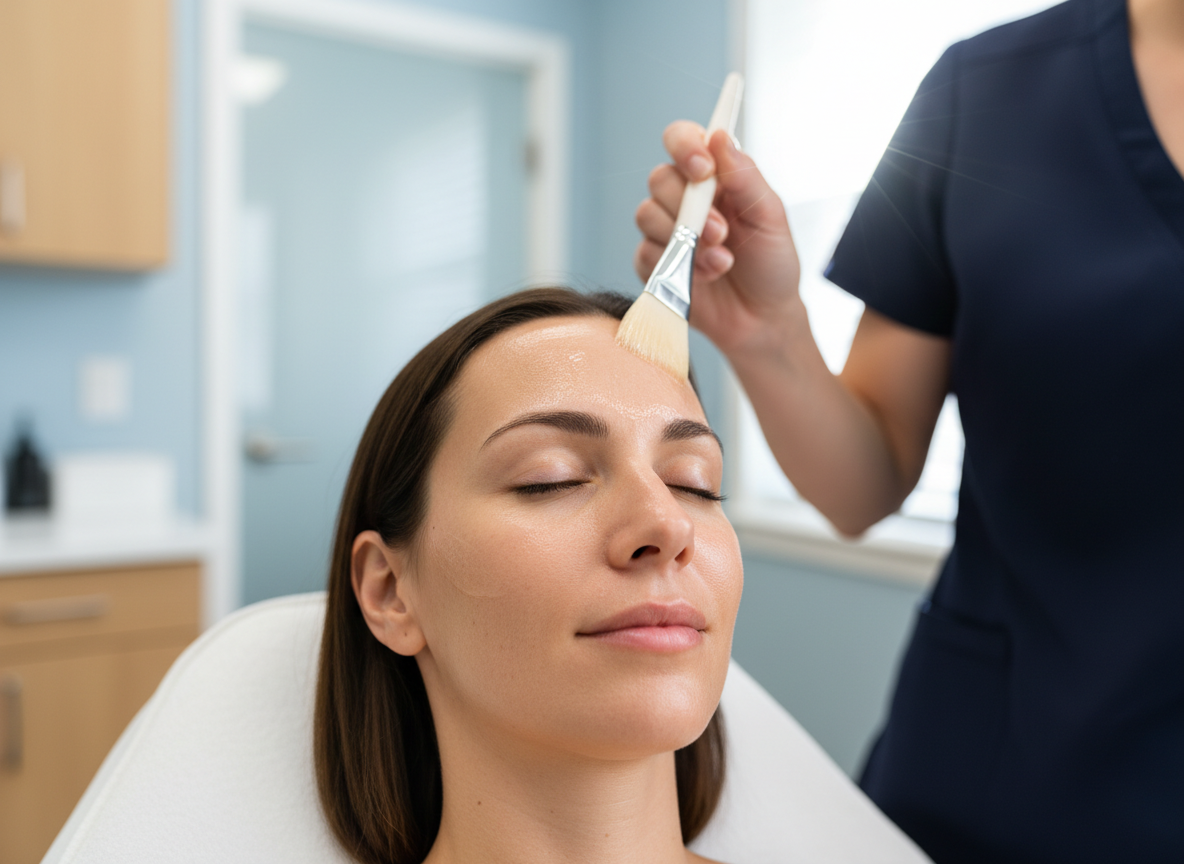 Chemical Peels treatment at BHRC