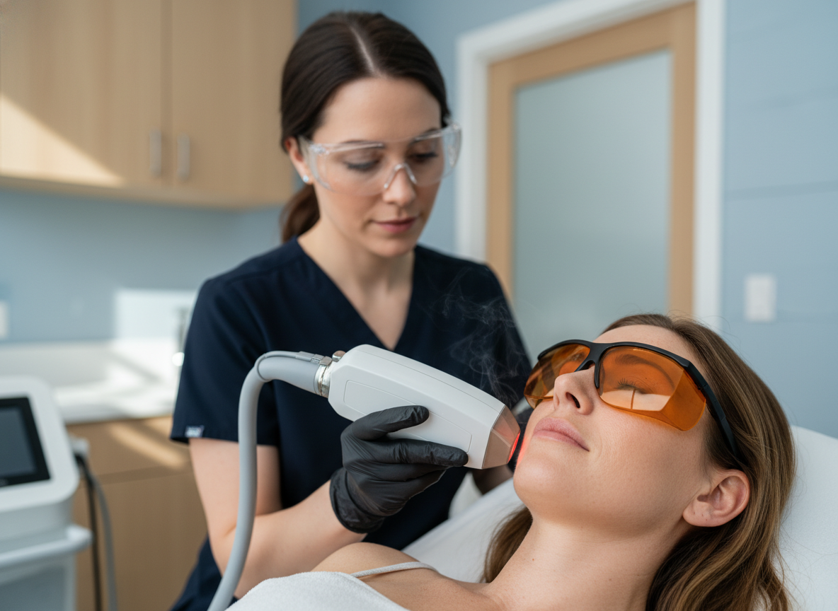 CO2 Laser Resurfacing treatment at BHRC West Hollywood