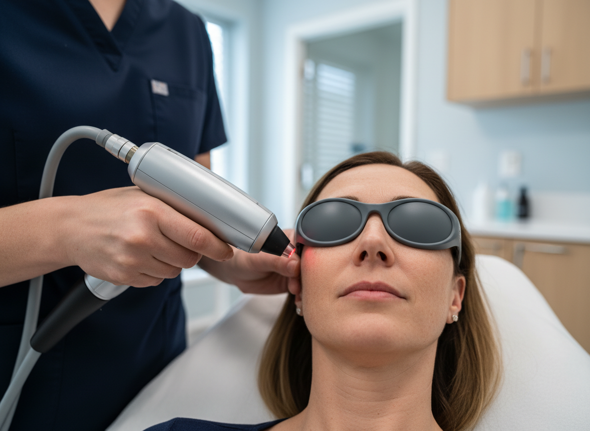 CO2 Laser treatment at BHRC